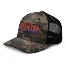 Load image into Gallery viewer, IC Signature Camouflage trucker hat