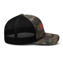 Load image into Gallery viewer, IC Signature Camouflage trucker hat
