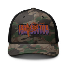 Load image into Gallery viewer, IC Signature Camouflage trucker hat
