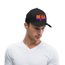 Load image into Gallery viewer, Iris Colton Fitted Baseball Cap - black
