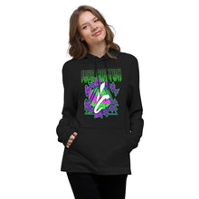 Load image into Gallery viewer, Neon Rose Emblem Lightweight Hoodie
